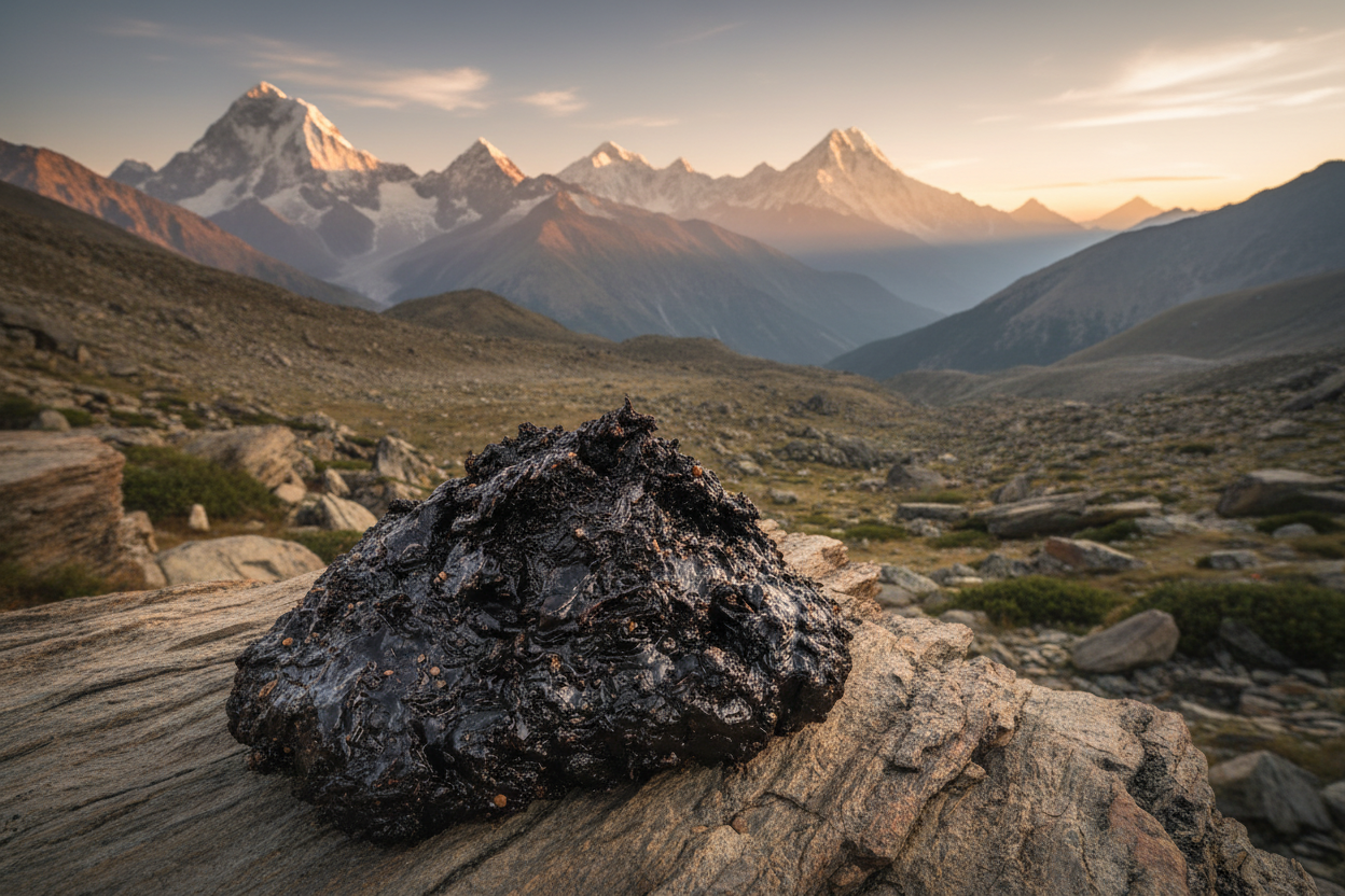 Shilajit Himalayas